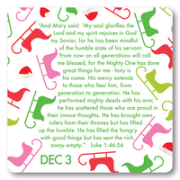 Child Advent Calendar with Easel
