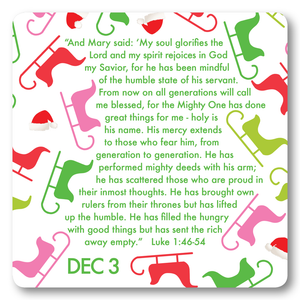 Child Advent Calendar with Easel