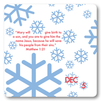 Child Advent Calendar with Easel