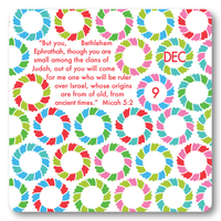 Child Advent Calendar with Easel
