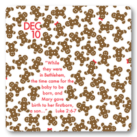Child Advent Calendar with Easel
