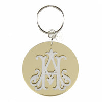 ML XX EM Keychain - Interlocking