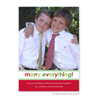 Merry Everything Photocard