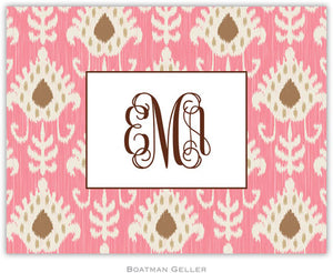 Mia Ikat Folded Notes (4 Colors)