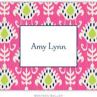 Mia Ikat Folded Notes (4 Colors)
