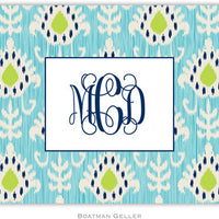 Mia Ikat Folded Notes (4 Colors)