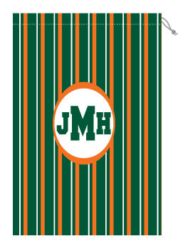 Monogrammed Miami Laundry Bag for Him