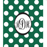 Monogrammed Michigan Laundry Bag for Her
