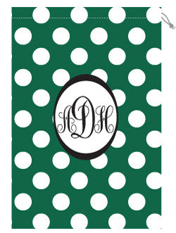 Monogrammed Michigan Laundry Bag for Her