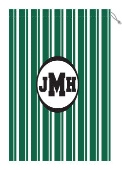 Monogrammed Michigan Laundry Bag for Him
