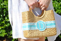 Monogrammed Becky Mini Basket Handbag
