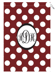 Monogrammed Mississippi Laundry Bag for Her