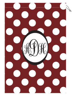 Monogrammed Mississippi Laundry Bag for Her