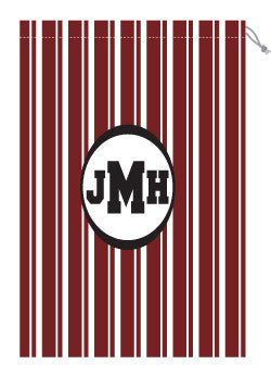 Monogrammed Mississippi Laundry Bag for Him