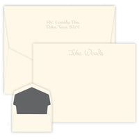 Montreal Embossed Flat Apex Card

