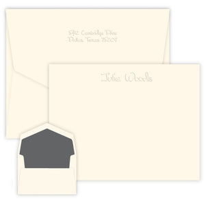 Montreal Embossed Flat Apex Card