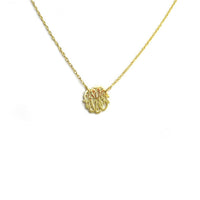 Cheshire Handcut Monogram Necklace
