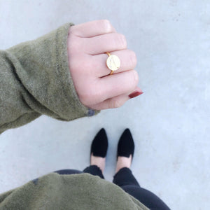 Metal Constellation Ring