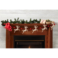 Reindeer Christmas Garland
