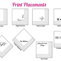 Custom Linun Napkins (Color)