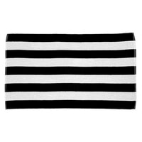 Monogrammed Cabana Stripe Beach Towel