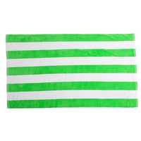 Monogrammed Cabana Stripe Beach Towel