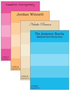 Personalized Ombre Notepad Collection