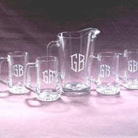 Monogrammed Tailgate Set