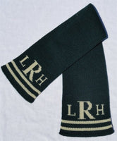 Personalized Scarf with Monogram & Double Line
