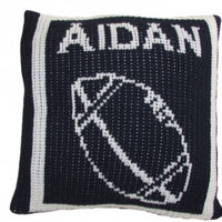 Pillow with Football