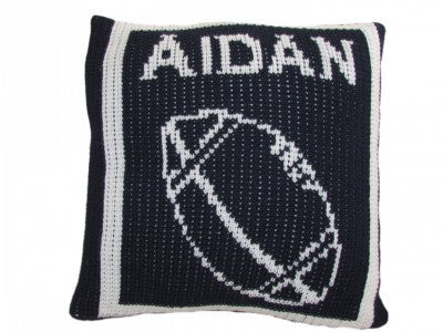 Pillow with Football
