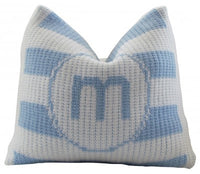 Pillow with Modern Stripe
