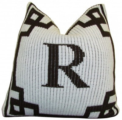 Pillow with Modern Stripe