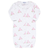 Pink Bunny Baby Converter Gown