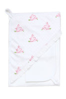 Pink Bunny Baby Towel
