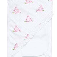 Pink Bunny Baby Towel
