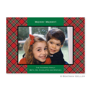 Plaid Red Photocard