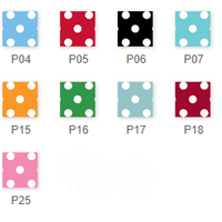 Polka Dots Beverage Tumbler (25 Colors)