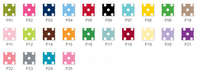 Polka Dot Clipboard (25 Colors)
