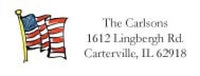 Flag Address Label