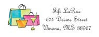 Girlie Business Address Label
