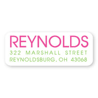 Family Address Labels
