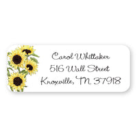Sunflowers Address Label
