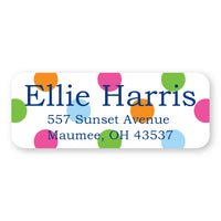 Primary Dots Address Label
