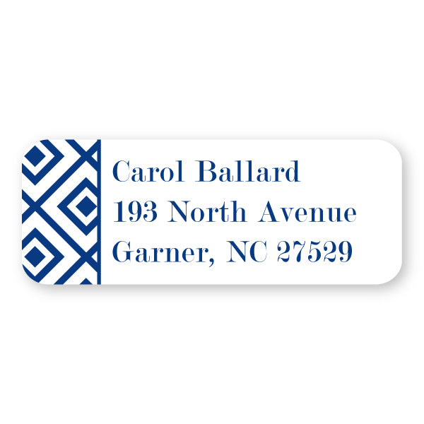 Geometric Address Label