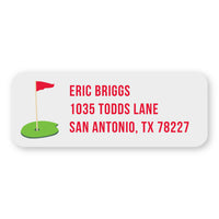 Golf Icon Address Label
