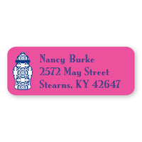 Ginger Jar Address Label
