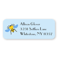 Bumble Bee Icon Address Label
