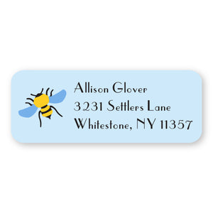 Bumble Bee Icon Address Label