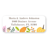 Bottom Greenery Address Label
